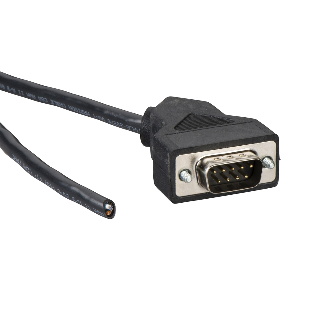 Mayer-DDS-Modbus Plus drop cable - between junction box and SUB-D9 - right side - 2.4 m-1