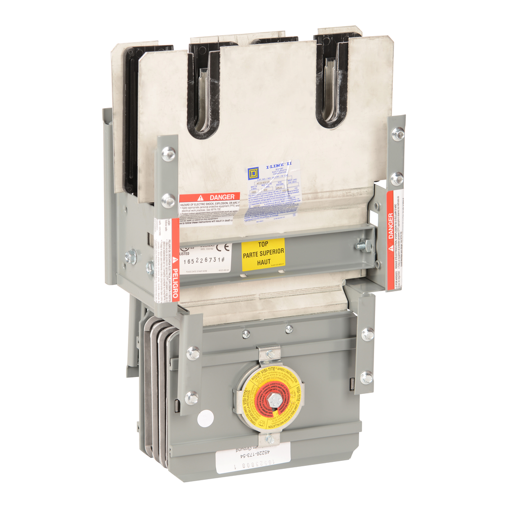 AF2316G12S – Adaptor, I-Line Busway, max 1600A rated, aluminum, slot connection, 3 wire, mounted indoors