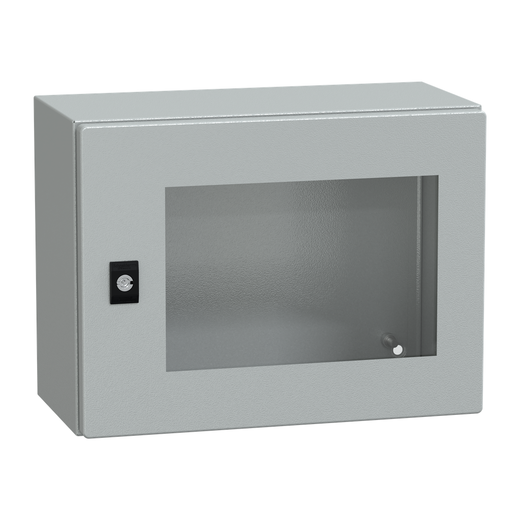 NSYCRN34200T – PanelSeT CRN tspt door w/o mount.plate. H300xW400xD200 IP66 IK08 RAL7035..
