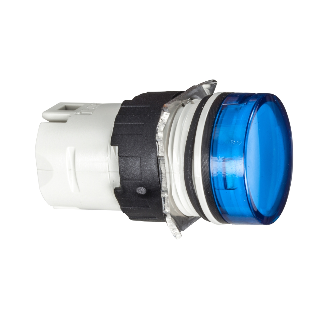 Mayer-DDS-Head for pilot light, Harmony XB6, blue 16mm integral LED-1