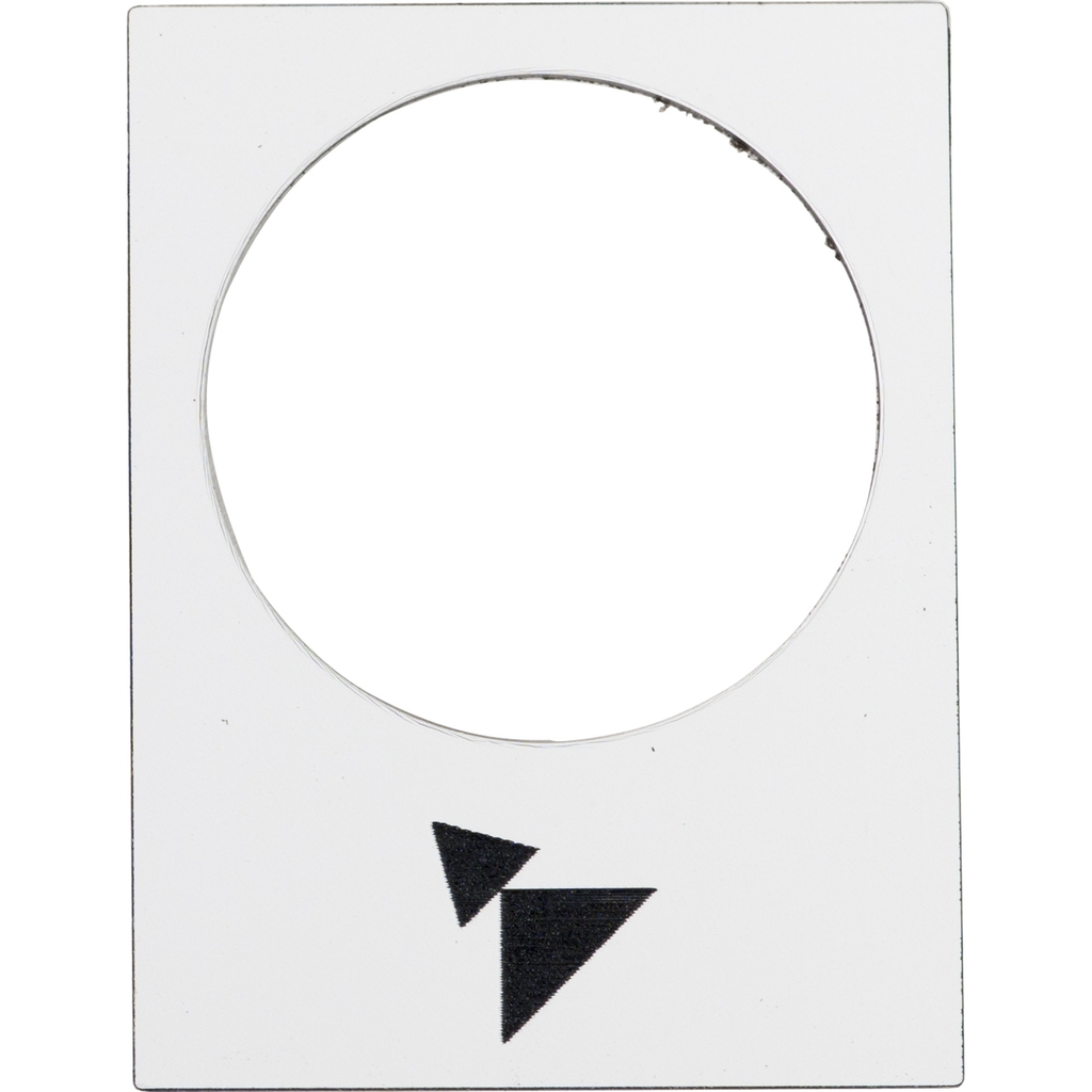 Mayer-DDS-Marked legend, Harmony XAC, legend, 30x40mm, white, forward, slow, fast-1