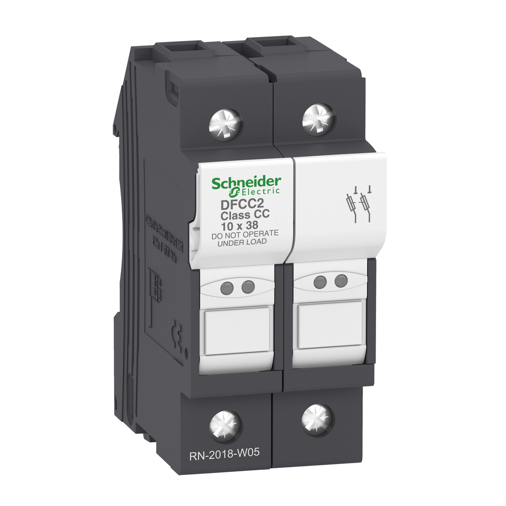DFCC2 – Fuse carrier, TeSys DF, 2P, 30A, 600VAC, fuse class CC