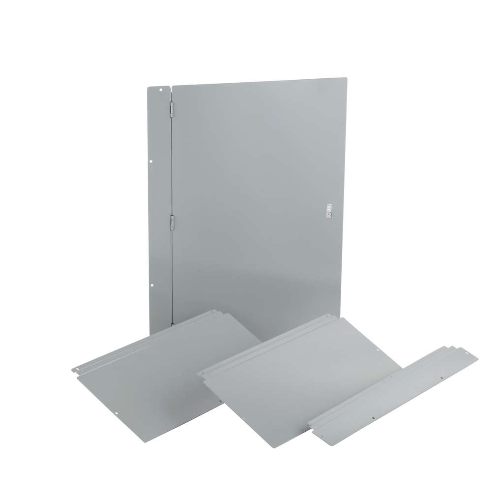 HCM64TSD – Trim front, I-Line Panelboard, HCJ, surface mount, w/door, 32in W x 64in H
