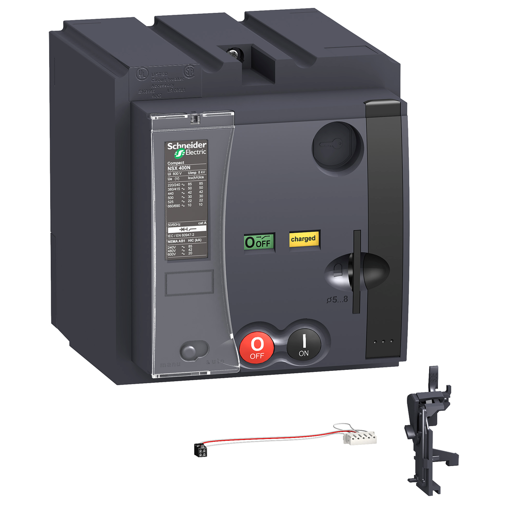 LV432652 – Communicating motor mechanism module MTc 400/630, ComPacT NSX400/630, 220/240VAC 50/60Hz