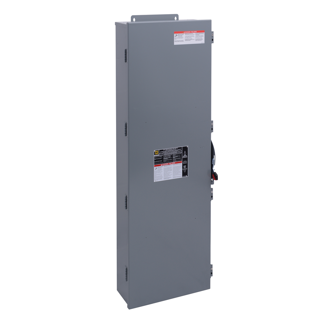 L600AWKMC – Circuit breaker enclosure, PowerPacT L, 250A to 600A, 3 pole, NEMA 12/3R, steel, without knockouts