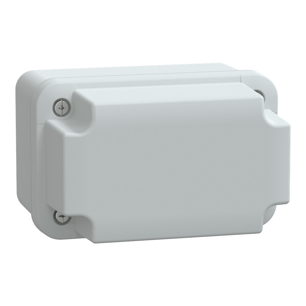 NSYTBS1179H – ABS box IP66 IK07 RAL7035 Int.H105W65D85 Ext.H117W74D94 Opaque cover H40