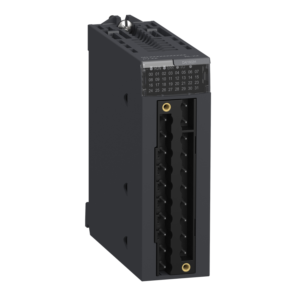 BMXDAI1602H – discrete input module X80 – 16 inputs – 24V AC/DC positive or negative – severe
