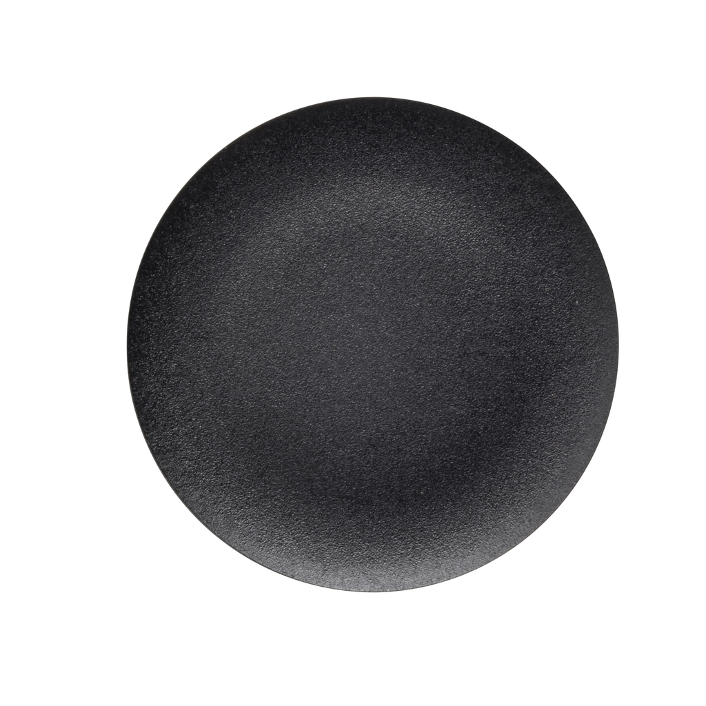ZBA2 – Cap for push button head, Harmony XB4, selector switch, plastic, black flush, 22mm, unmarked