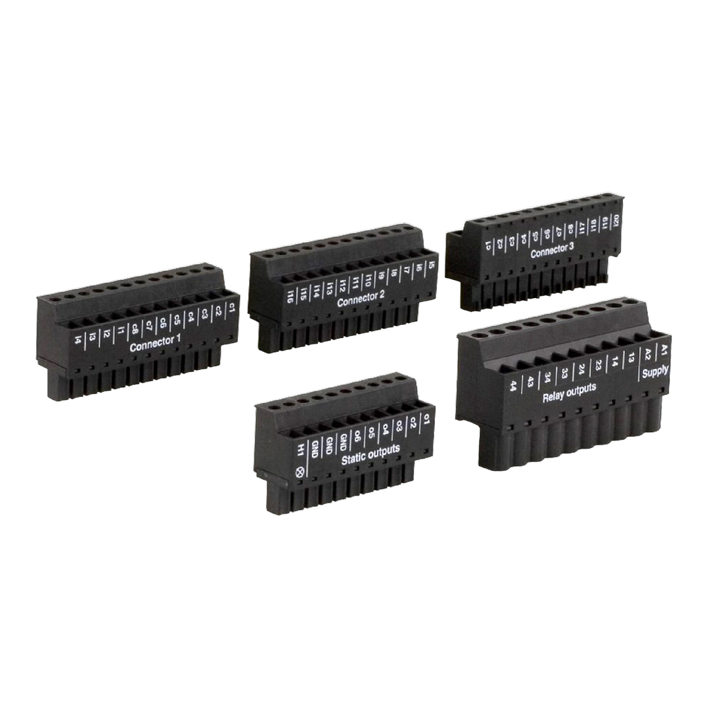 XPSMCTS32 – plug-in screw connector – for XPSMC32Z configurable safety controller