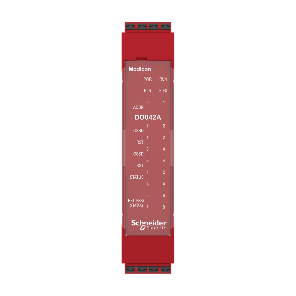 Mayer-DDS-expansion module, Modicon MCM, 4 DO, 2A, spring-2