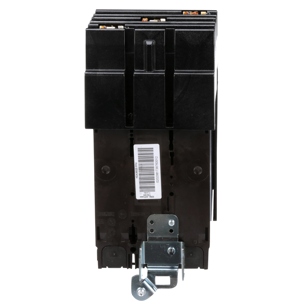Mayer-DDS-Circuit breaker, PowerPacT H, 20A, 3 pole, 600VAC, 14kA, I-Line, thermal magnetic, 80%, ABC-2