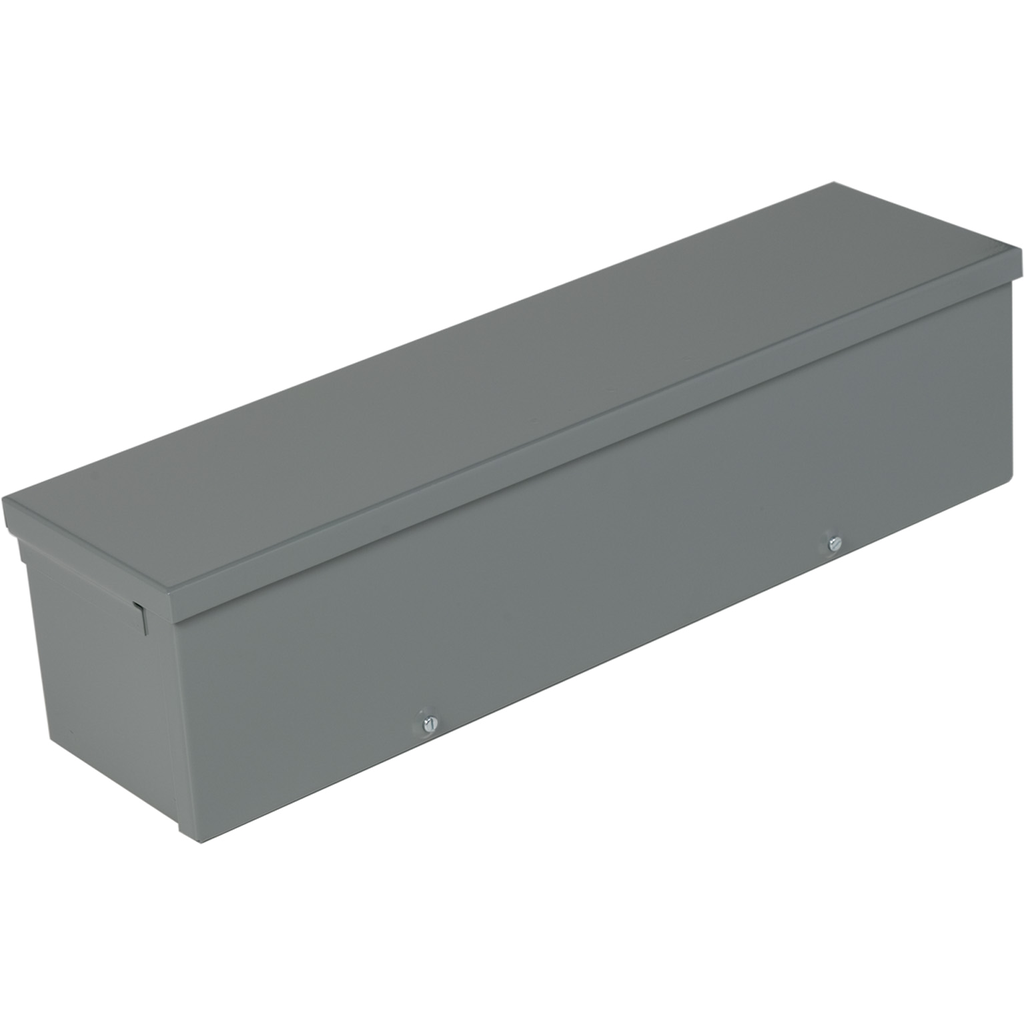Mayer-DDS-Wireway, Square-Duct, raintight trough, 6 inch by 6 inch, 2 feet long, NEMA 3R-1