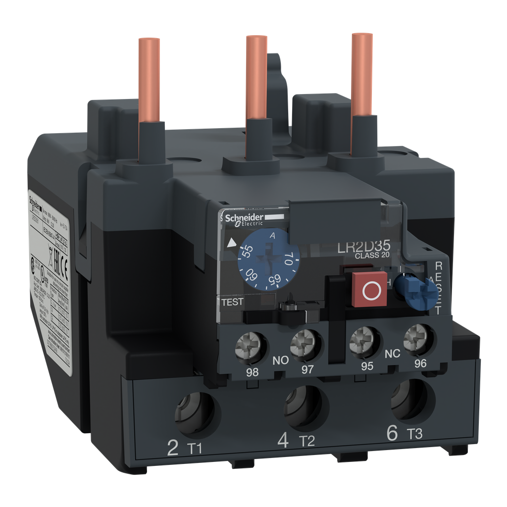 LR2D3561 – TeSys Deca thermal overload relays , 55…70A – class 20