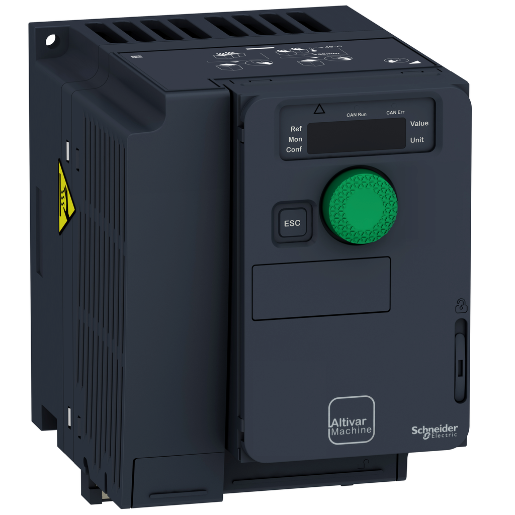 ATV320U15M3C – variable speed drive, Altivar Machine ATV320, 1.5kW, 200 to 240V, 3 phases, compact