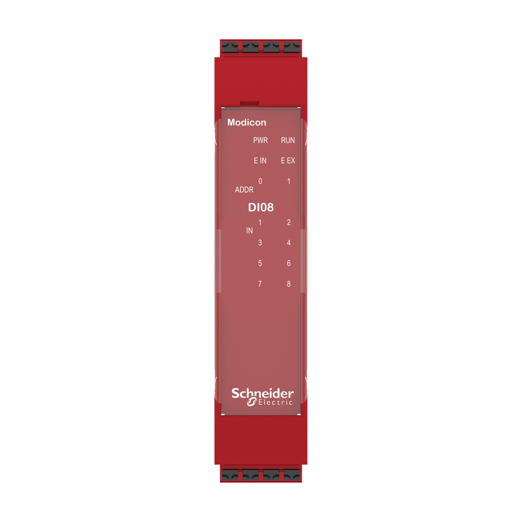 Mayer-DDS-expansion module, Modicon MCM, 8 inputs, spring-2