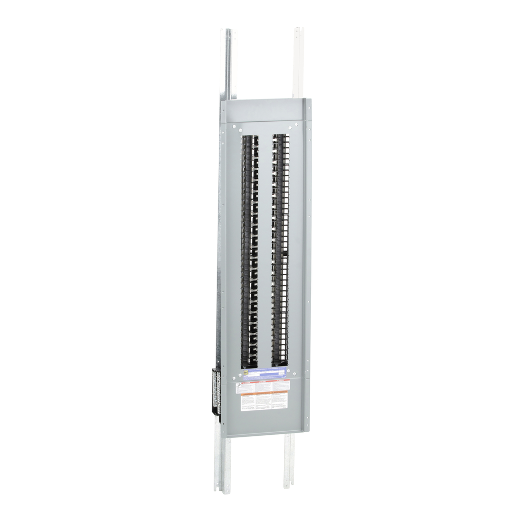 NQ84L4C – Panelboard interior, NQ, main lugs, 400A, Cu bus, 84 pole spaces, 1 phase, 3 wire, 240VAC, 48VDC