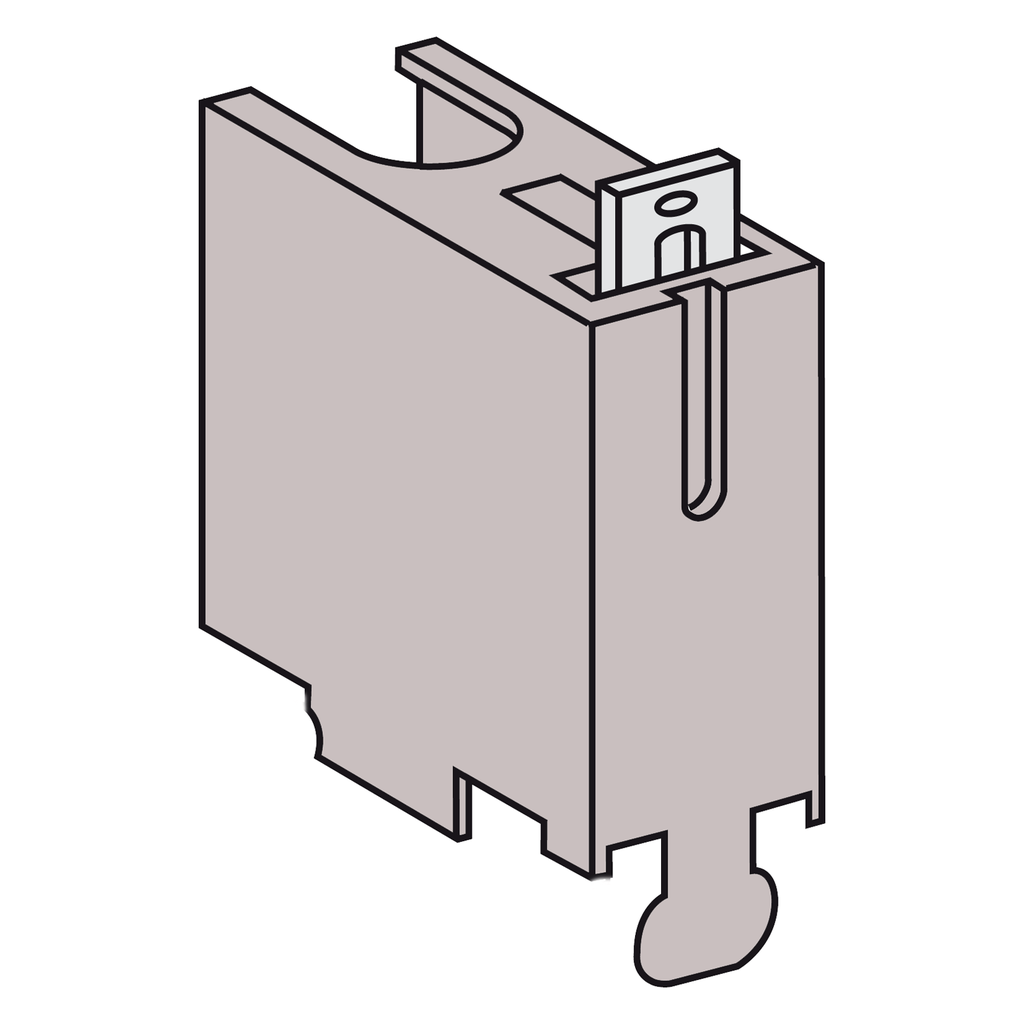 26975 – sealable terminal shields – 1 pole – for C60 I – NA ID – set of 2