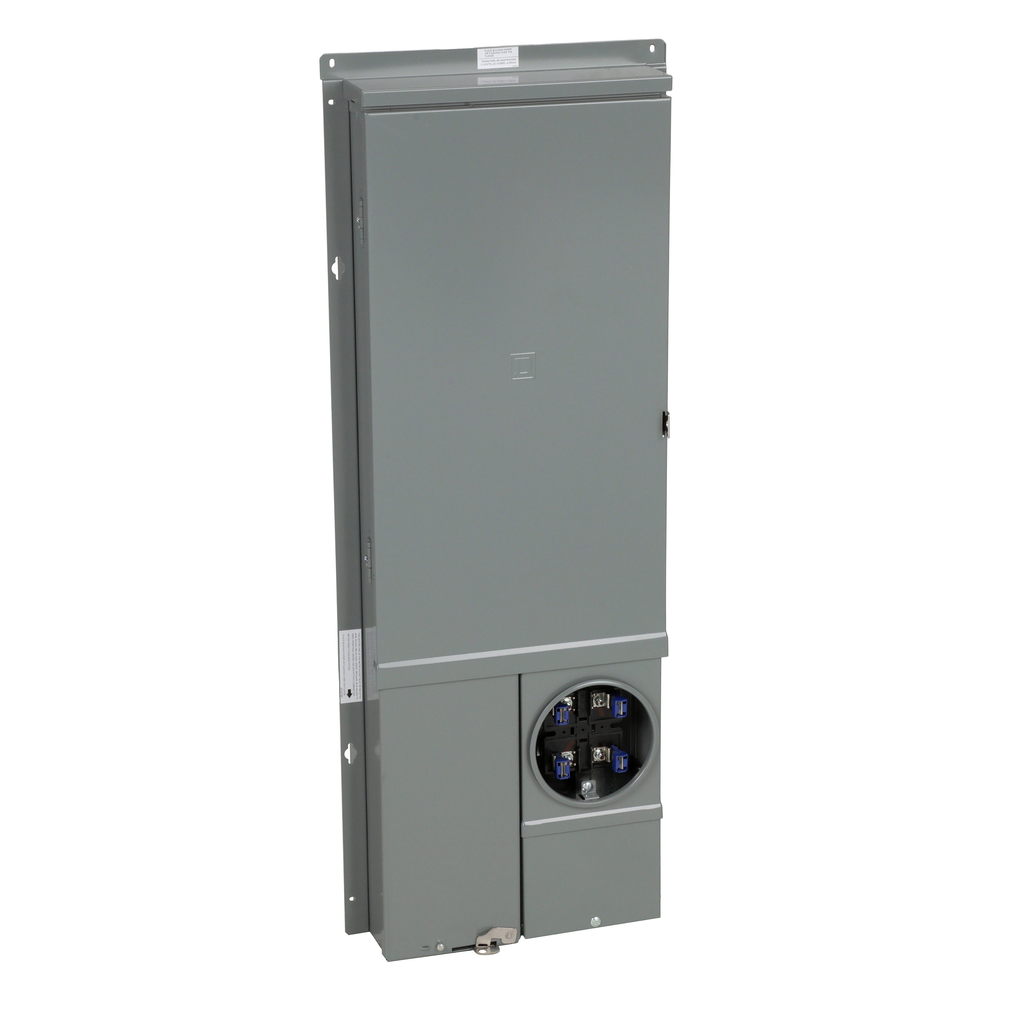 SC3042M200PF – All in one, Homeline, CSED, ringed socket, 200A, semi flush mount, 30 spaces, 42 circuits, 22kA SCCR, no bypass, solar ready