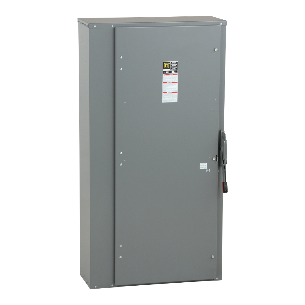 HU367 – Safety switch, heavy duty, non fusible, 800A, 3 pole, 500HP, 600V AC/DC, NEMA 1