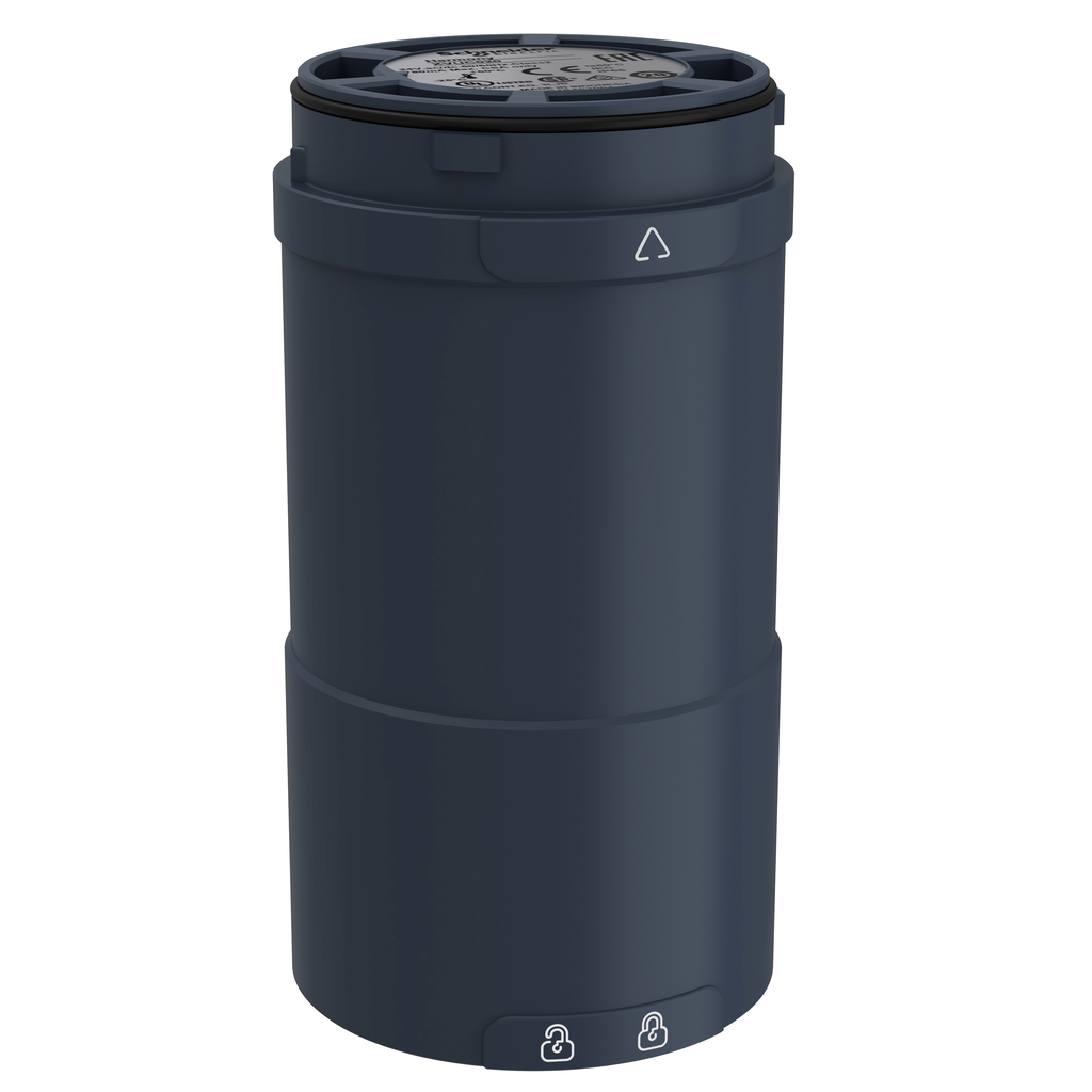 XVUC020 – Body extender for modular tower lights, Harmony XVU, black, 60mm
