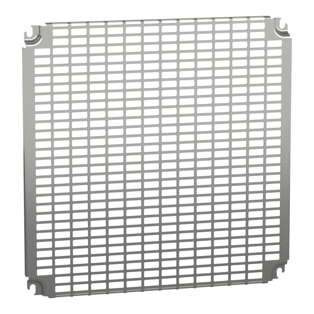 NSYMR55 – Monobloc perforated plates H500xW500mm with universal perforations 11x26mm