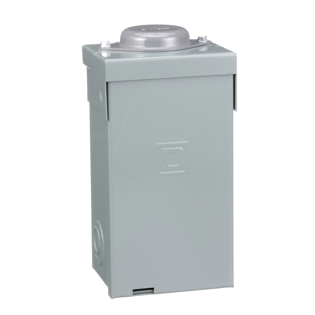 QO24L70RB – Load center, QO, 1 phase, 2 spaces, 4 circuits, 70A fixed main lugs, NEMA3R