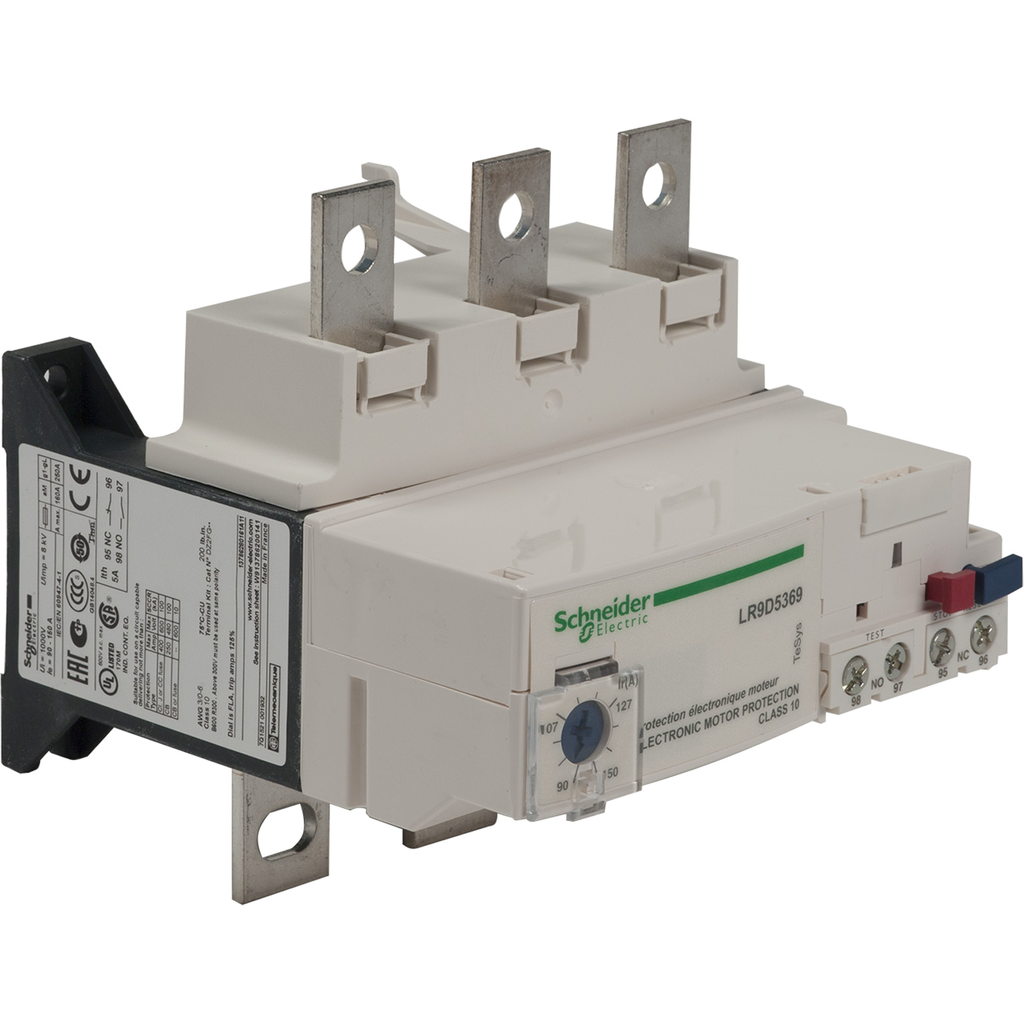 LR9D5369 – thermal overload relays, TeSys Deca, 90…150A, class 10
