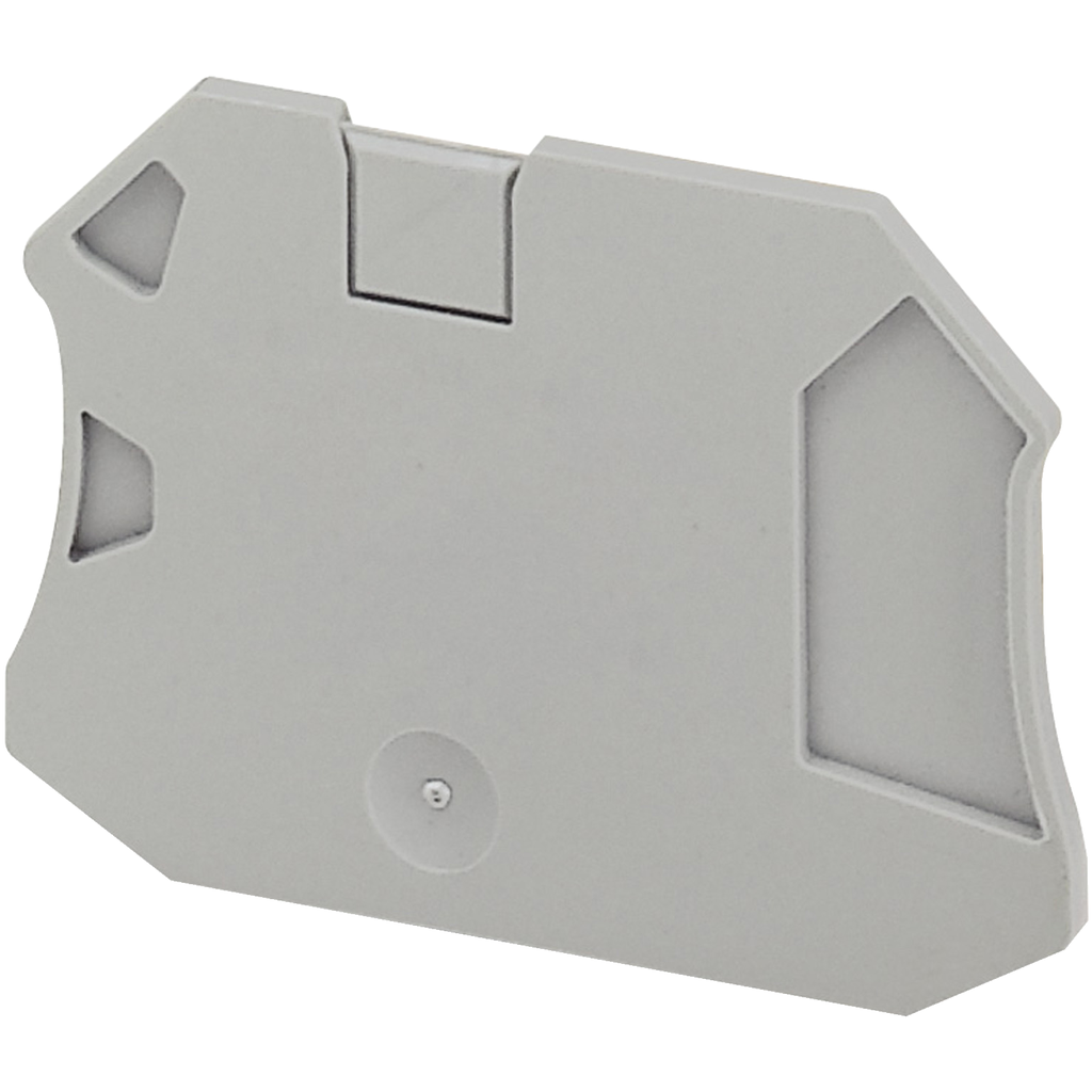 NSYTRAC23 – Cover plate, Linergy TR, 3 points, 2.2mm width, for screw terminals NSYTRAC23, grey, Set of 50