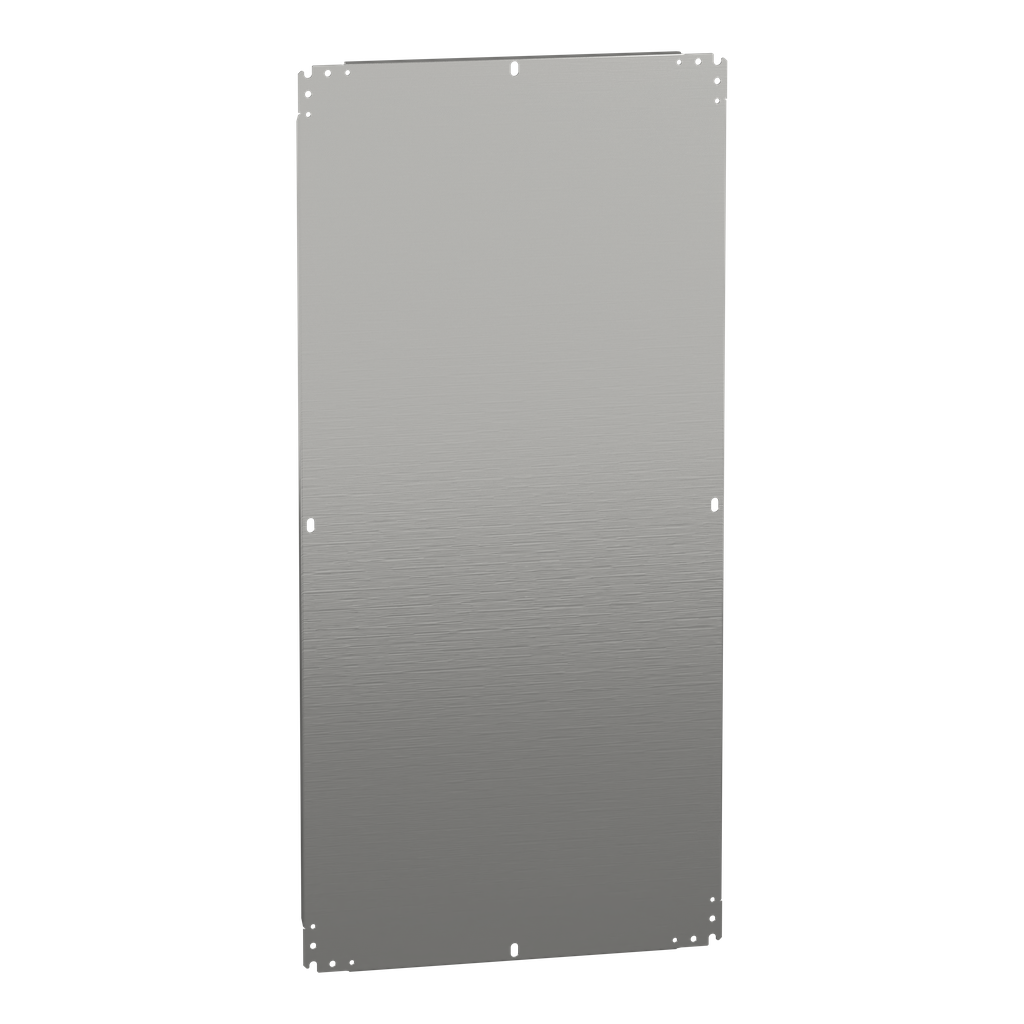 NSYMM126 – Plain mounting plate H1200xW600mm made of galvanised sheet steel