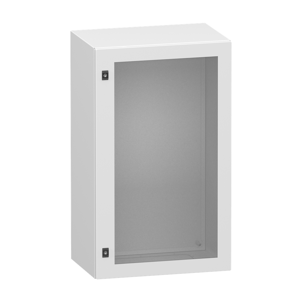 NSYCRN106400T – Glazed steel door, PanelSeT CRN, without mounting plate, 1000x600x400mm, IP66, IK08, RAL7035