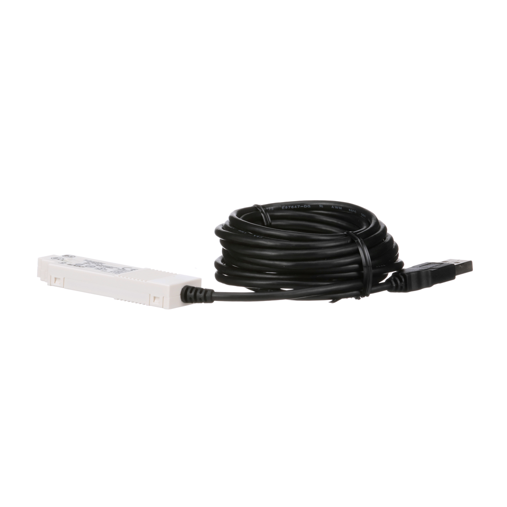 SR2USB01 – USB PC connecting cable, for Zelio Logic smart relay, 3 meters