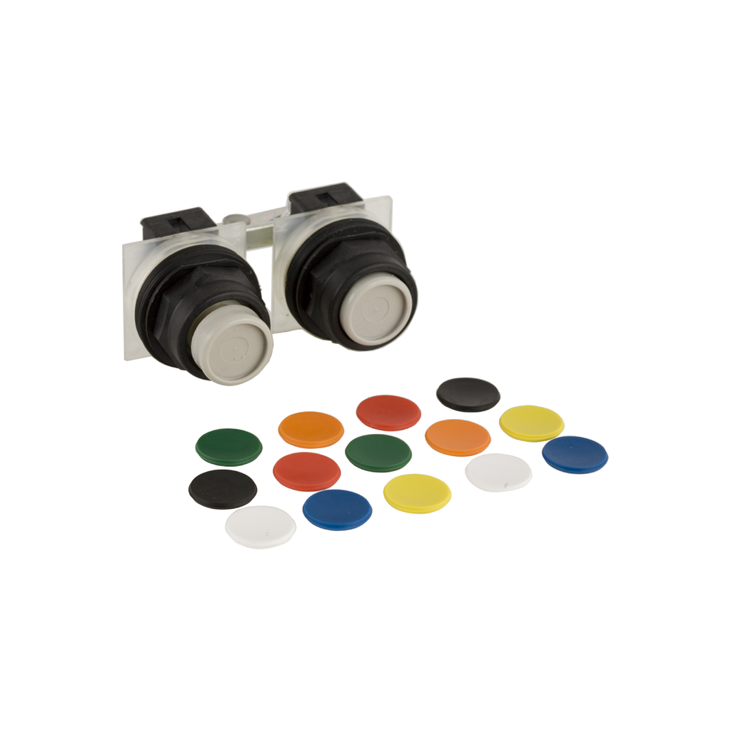 Product image for Square D 9001SKR11U 30 mm Maintained Mushroom Push Button Operator