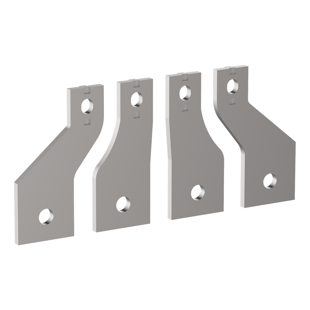 LA9G4613 – Straight terminal extension,TeSys Giga contactor,for LC1G400-500,4 pole,large connection,50 mm width