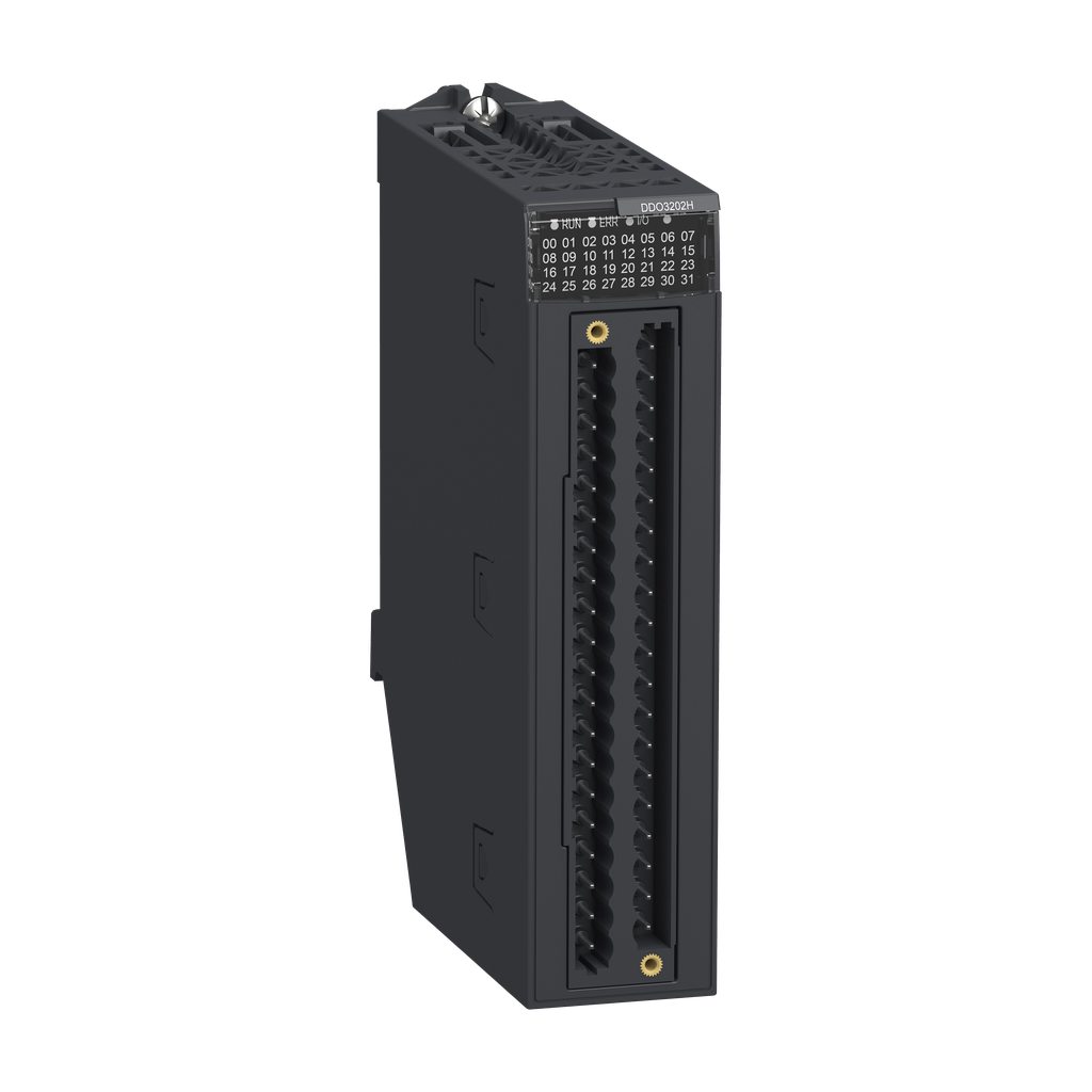 BMXDDO3202H – Discrete output module, Modicon X80, 32 transistor outputs, 12/24V DC, for severe environments