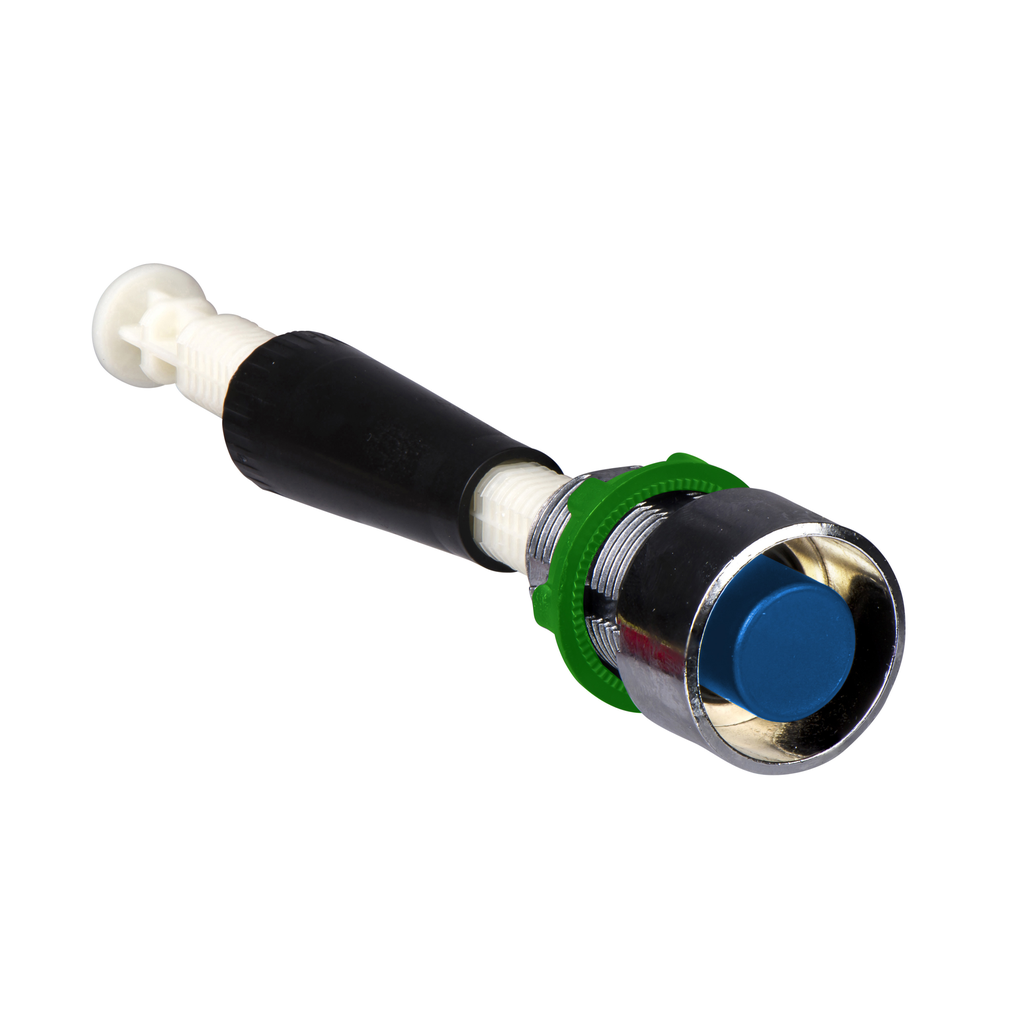 XB4BA961 – Manual overload reset push button, Harmony XB4, blue flush, 22mm, for 30…130 mm actuation distance