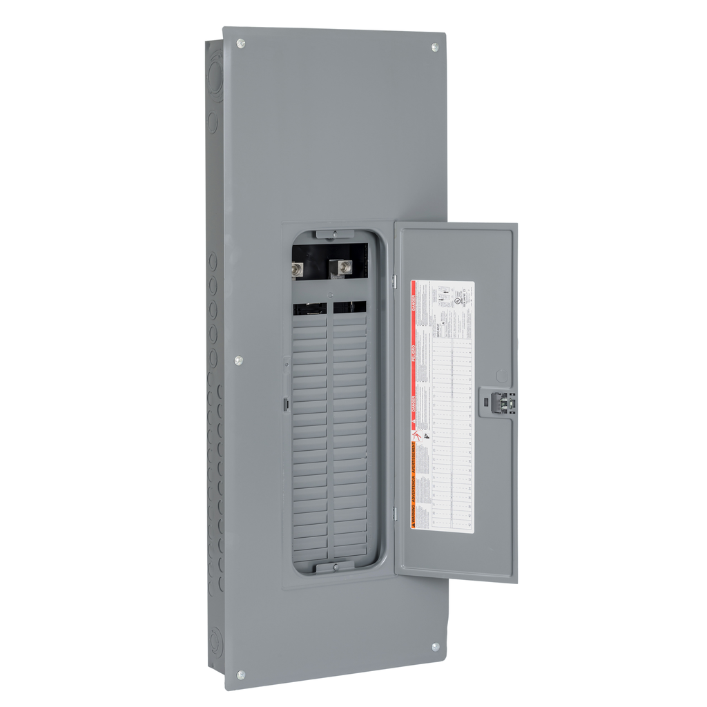 CQO142L225PGC – Loadcentre, QO, 1 phase, 42 spaces, 80 circuits, 225A main lugs, PoN, NEMA1, gnd bar, combo cover, CSA