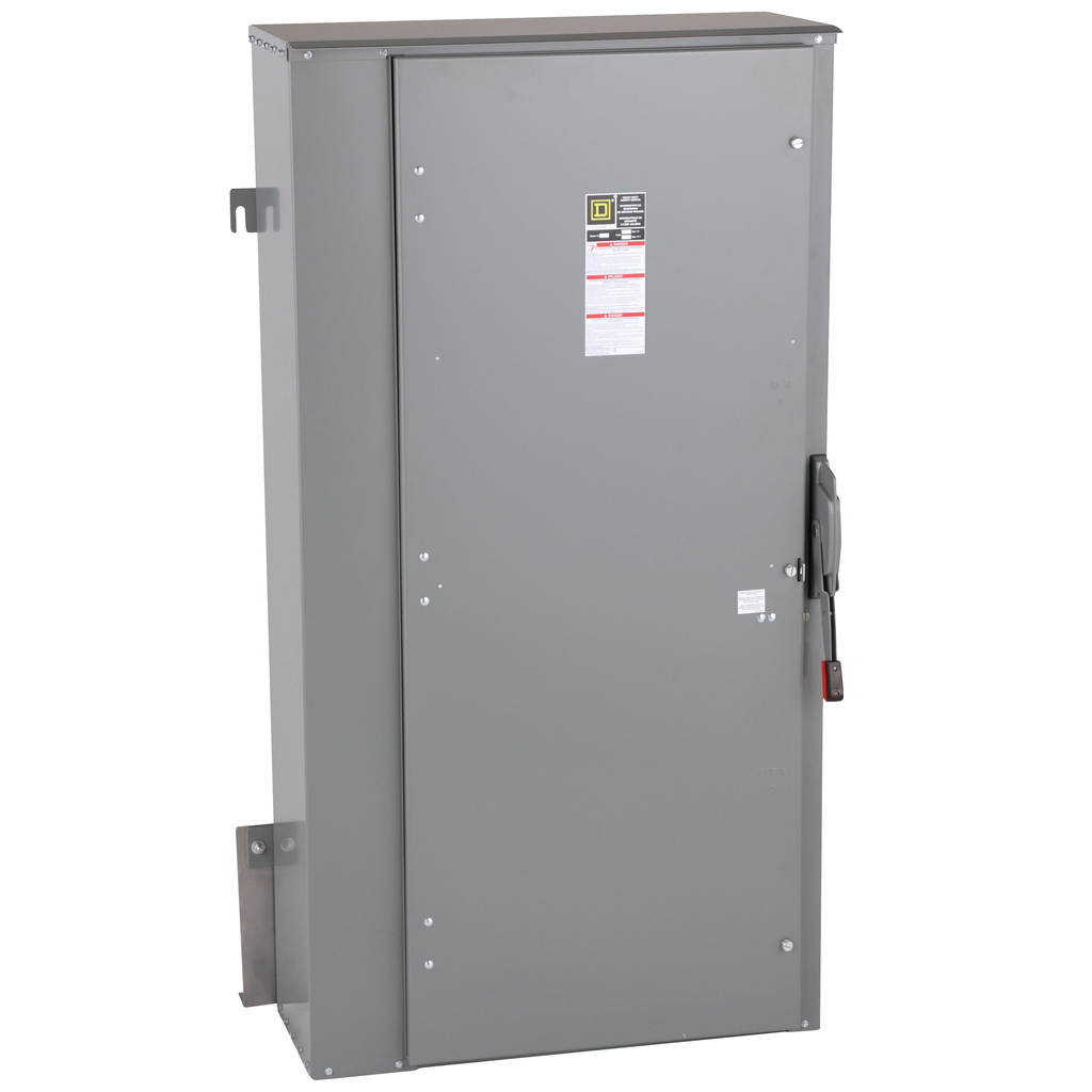 HU367AWK – Safety switch, heavy duty, non fusible, 700A, 3 pole, 500HP, 600V AC/DC, NEMA 12