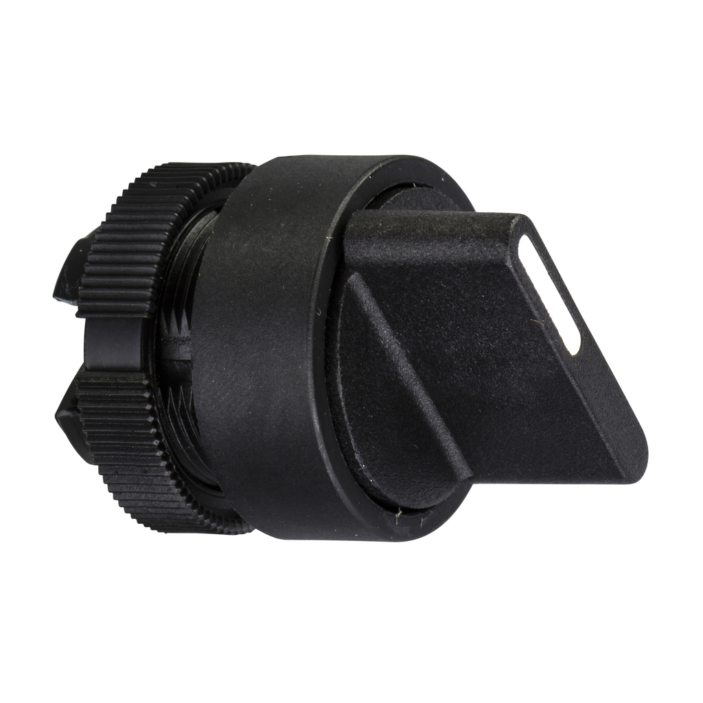 Mayer-DDS-Selector switch, Harmony XAC, plastic, black handle, 2 positions, unmarked-1