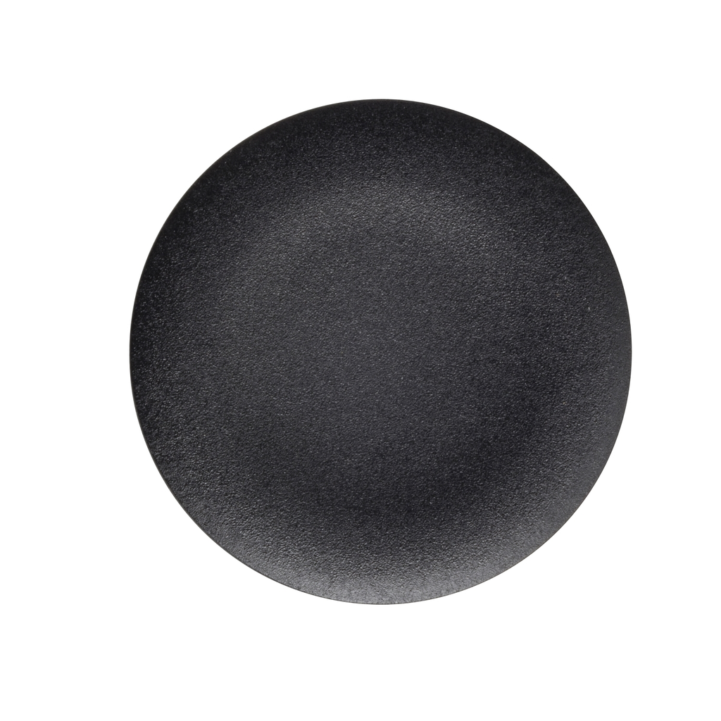 Mayer-DDS-Cap for push button head, Harmony XB4, selector switch, plastic, black flush, 22mm, unmarked-1