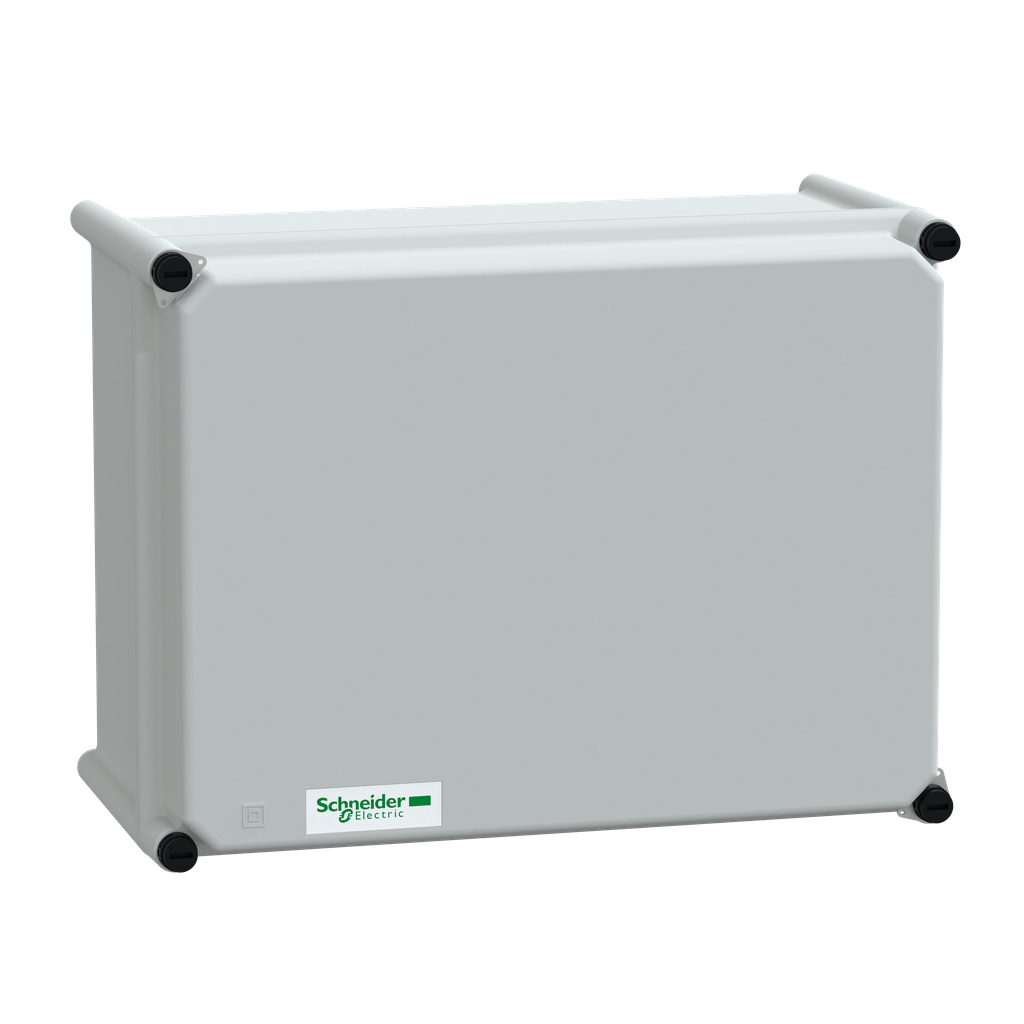 NSYPLSP2736G – PLS box, polyester rear, polyester cover IP66 27x36x18cm