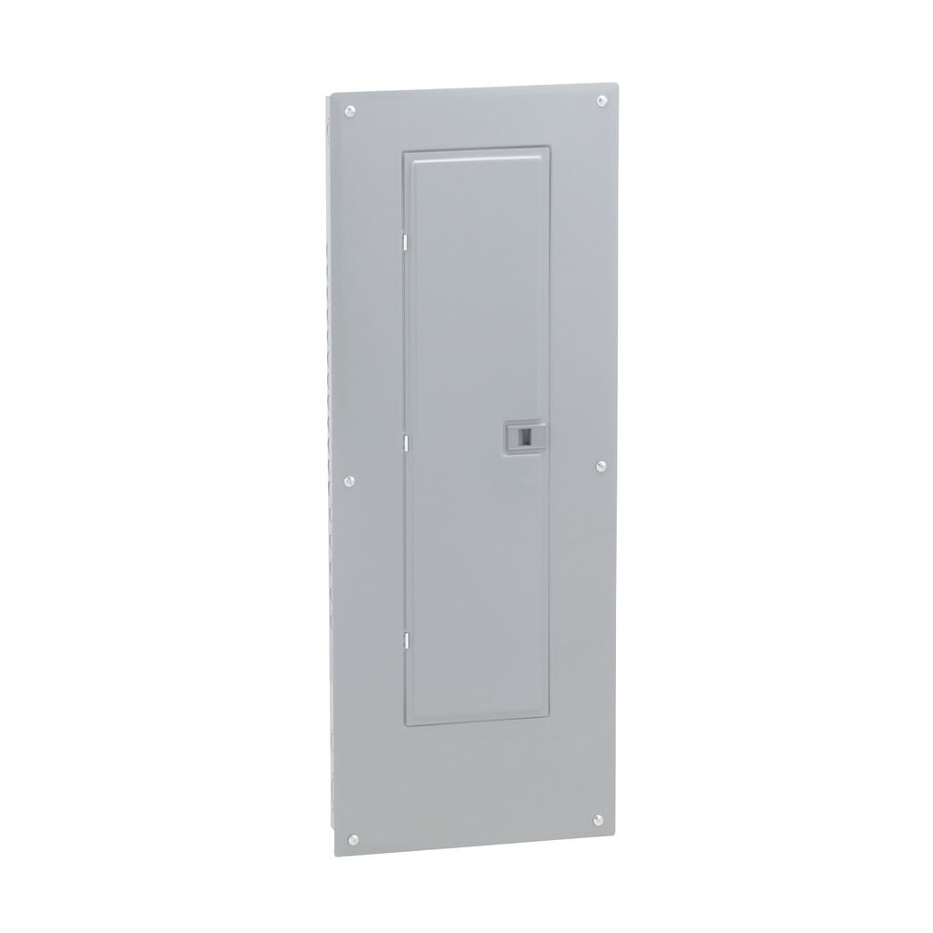 HOM4080L225PQGC – Load center, Homeline, 1 phase, 40 spaces, 80 circuits, 225A convertible main lugs, PoN, NEMA1, Qwik-grip, gnd bar