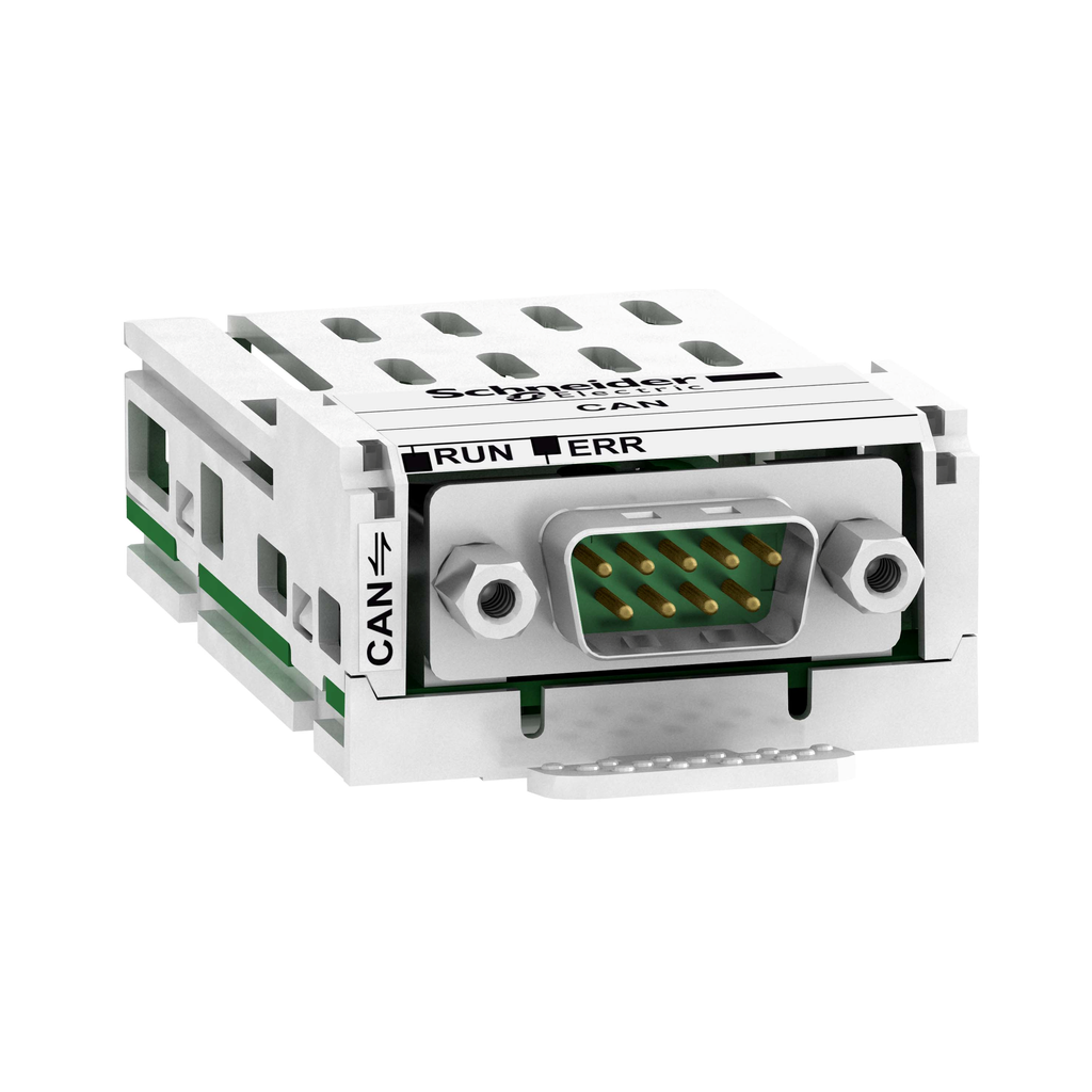 VW3A3618 – communication module CANopen, Altivar, Lexium, 1 male SUB D9 connector