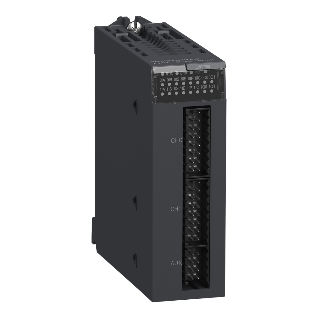 BMXEHC0200 – counter module, Modicon M340, high speed, 2 channels