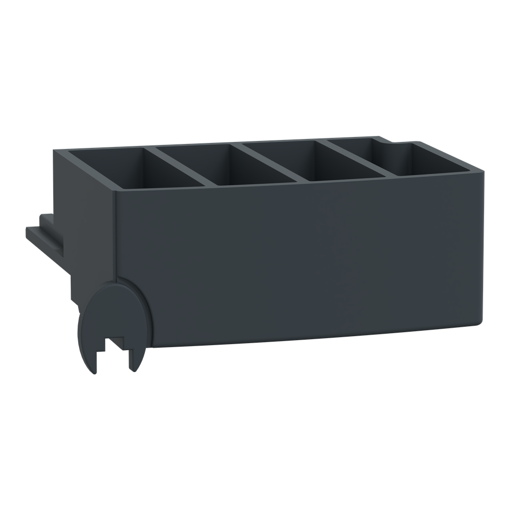 LU9C2 – blanking cover, Tesys Ultra for add-on contact block location LU9