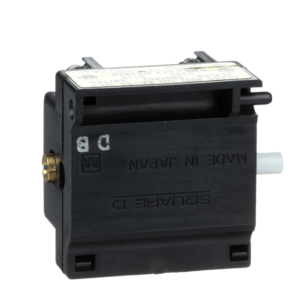 9001KA51 – 30mm Push Button, Types K, SK or KX, power reed contact block, 1 NO and 1 NC