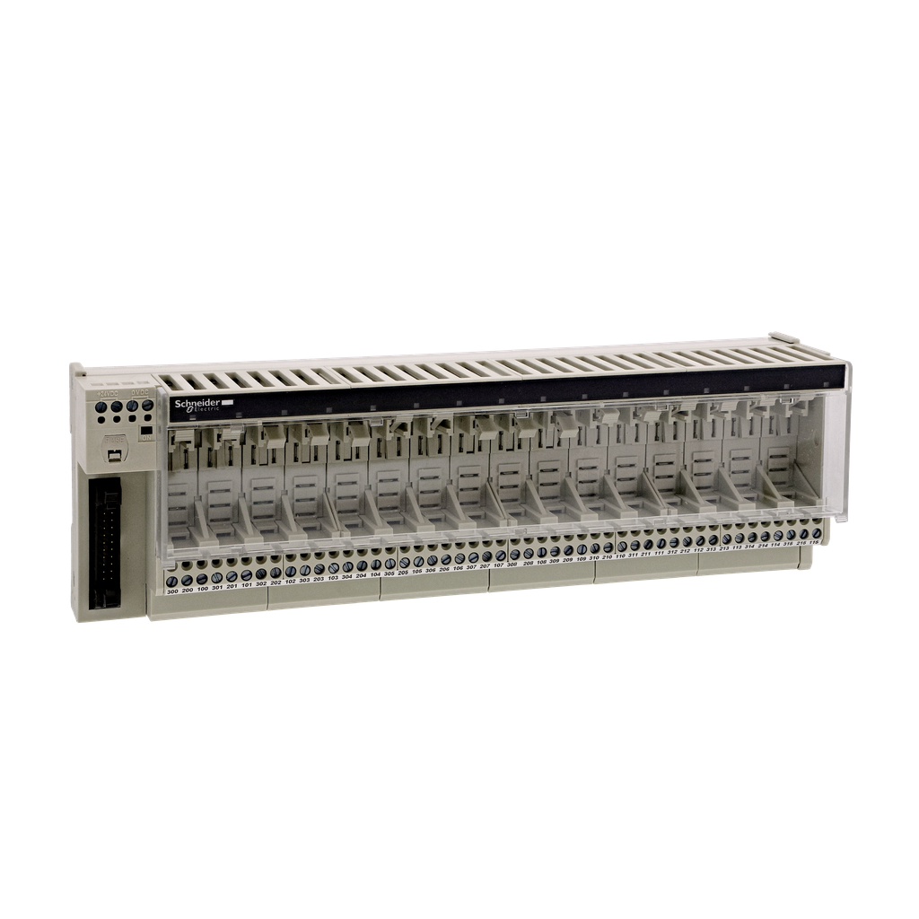 ABE7P16T330 – sub-base for plug-in relay ABE7 – 16 channels – relay 12.5 mm