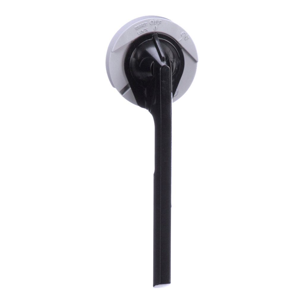 9421LH8 – Circuit breaker accessory, handle assembly, rotary, 8 inch, NEMA 1/3R/12, for legacy circuit breakers, painted black