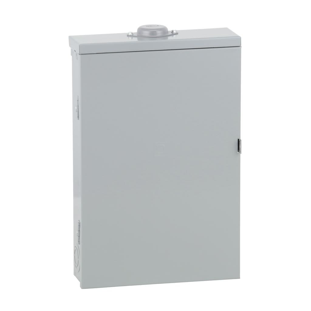 HOM2040L125PRB – Load center, Homeline, 1 phase, 20 spaces, 40 circuits, 125A convertible main lugs, PoN, NEMA3R
