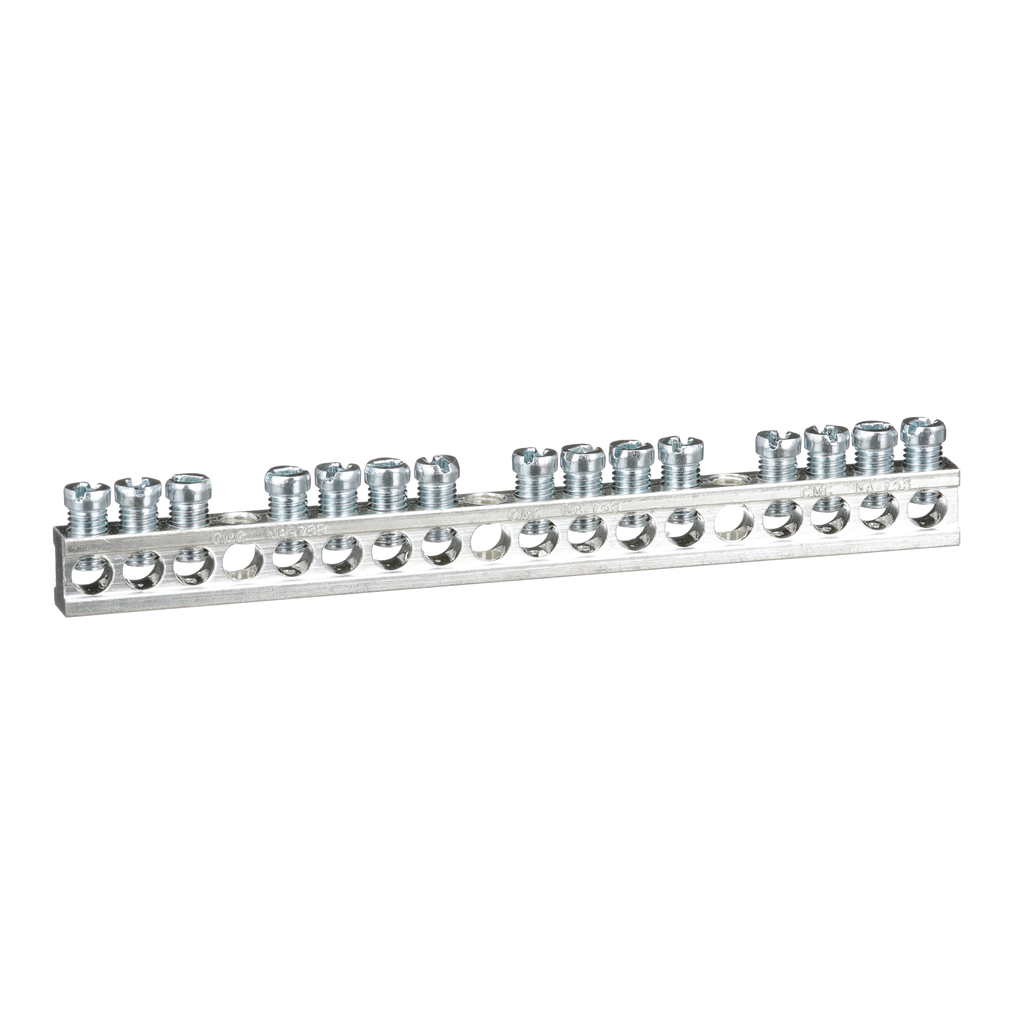 PK15GTA – Load center accessory, QO/Homeline, ground bar kit, 15 terminals