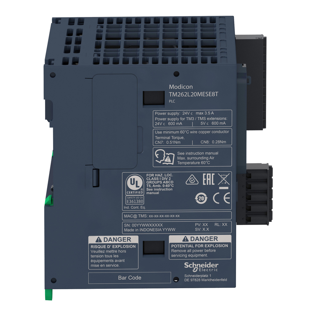 Mayer-DDS-logic controller, Modicon M262, 3ns per instruction, Ethernet-2